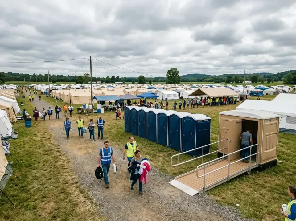 disaster-relief-camp-restrooms-010 — frequently asked questions, Dumpster & Portable Bathrooms Rental in Venus, TX